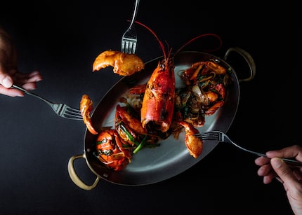 Cantonese Lobster, $105, is a signature dish at Catch. Other dishes (not pictured) include...