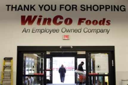  WinCo Foods in McKinney, February 4, 2014. (Lara Solt/The Dallas Morning News)