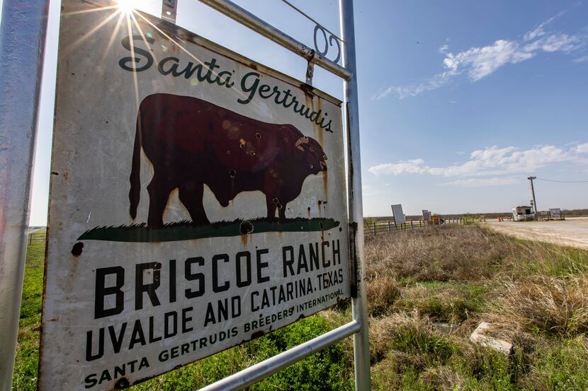 Briscoe Ranch near Catarina in West Texas is where former Gov. Dolph Briscoe Jr. grew up...