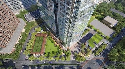 23Springs in Dallas is a 26-story tower with a park and restaurants. The development is...