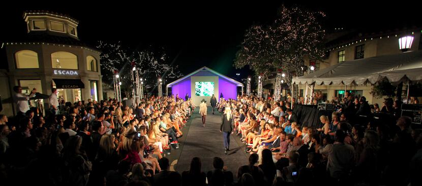 Fashion's Night Out at Highland Park Village with FD Luxe on Thursday, September 6, 2012. ...
