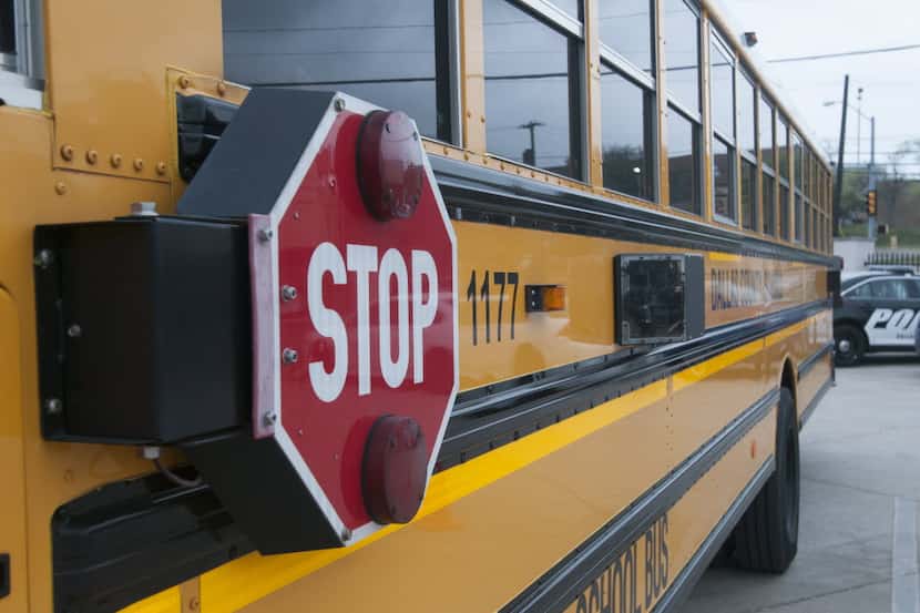 DCS operates a controversial bus camera program that tickets drivers who go around the stop...