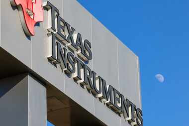 Texas Instruments site off  U.S. 75, on Friday, Jan. 19, 2024 in Sherman. 
