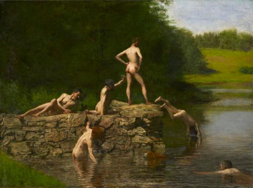 
Swimming by Thomas Eakins at the Amon Carter Museum of American Art
