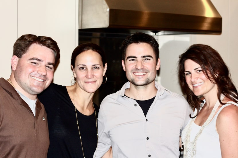 From left: Michael Ruff, Tracy Ruff Bakshi, Mark Ruff and Kelly Ruff Frazier in earlier times. 