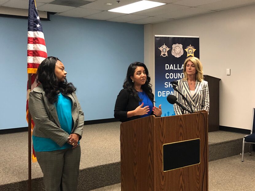 Lavinia Masters (from left), state Rep. Victoria Neave and former state senator and...