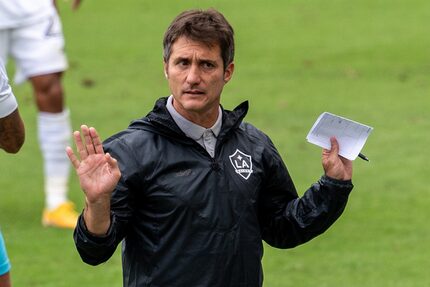 El técnico argentino del Galaxy de Los Ángeles, Guillermo Barros Schelotto, tuvo una gran...