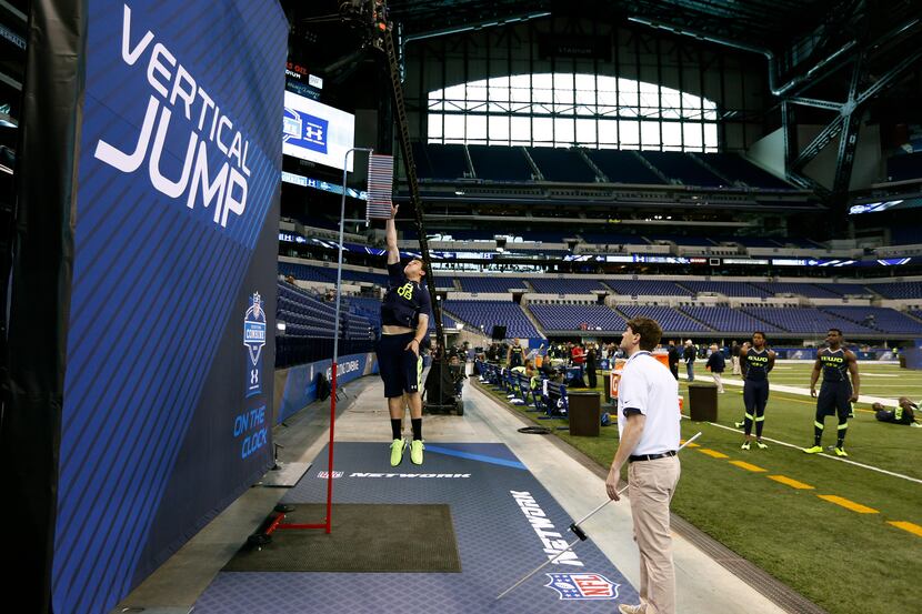 The Cowboys' Stephen Jones said that the club interviewed Manziel at the combine but it was...
