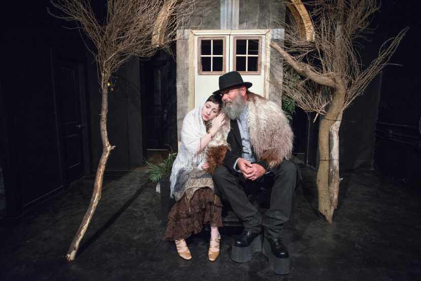 Marti Etheridge and Matthew Posey perform in 'Dr. Bobaganush,' a new play written and...