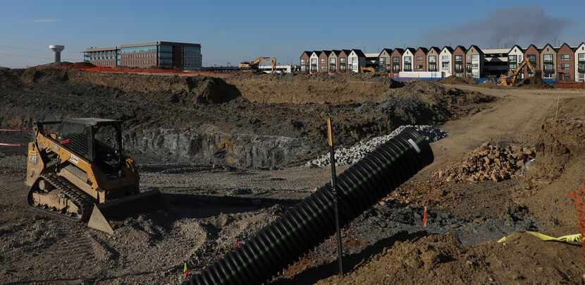 Construction is in full swing at 3300 Olympus Boulevard. The six-story building is the first...