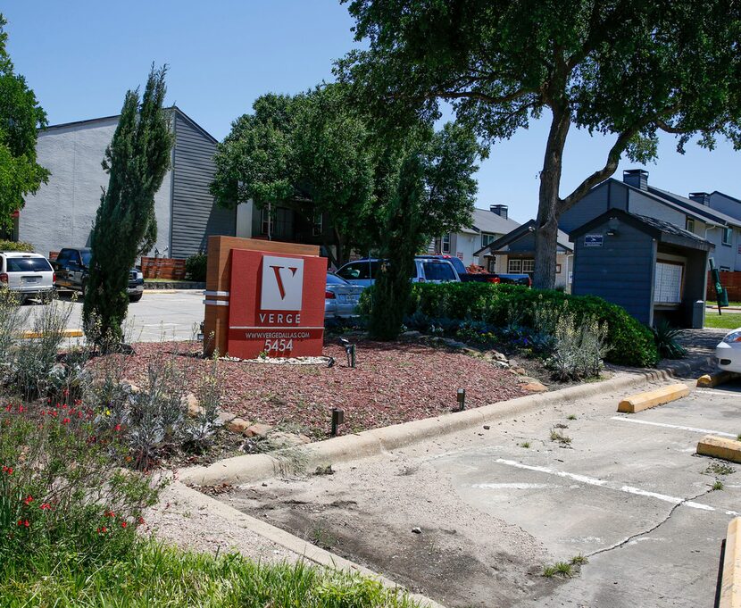 The Verge Apartments located a 5454 Peterson Ln. in Dallas on Friday, April 26, 2019. A...