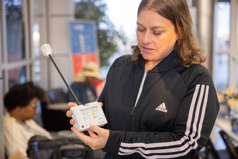 Maritza Figy, coordinadora de medio ambiente de la Oficina de Calidad y Sustentabilidad...