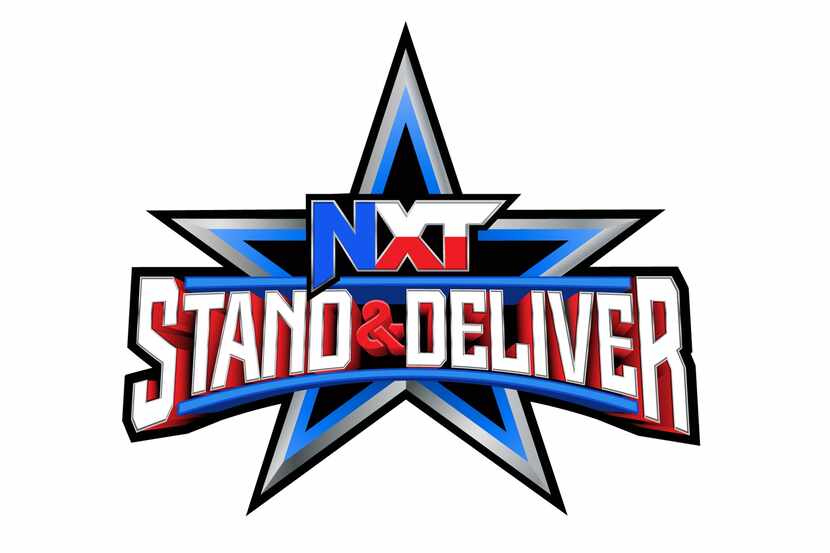 Texas-inspired logo for WWE's "NXT Stand & Deliver" event scheduled for April 2, 2022 at...