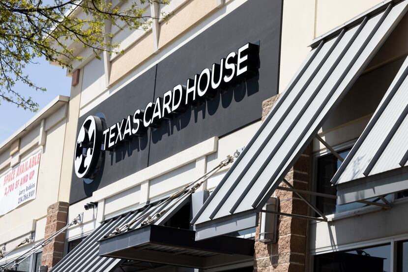 Texas Card House is one of several poker businesses in Dallas that the city is trying to...