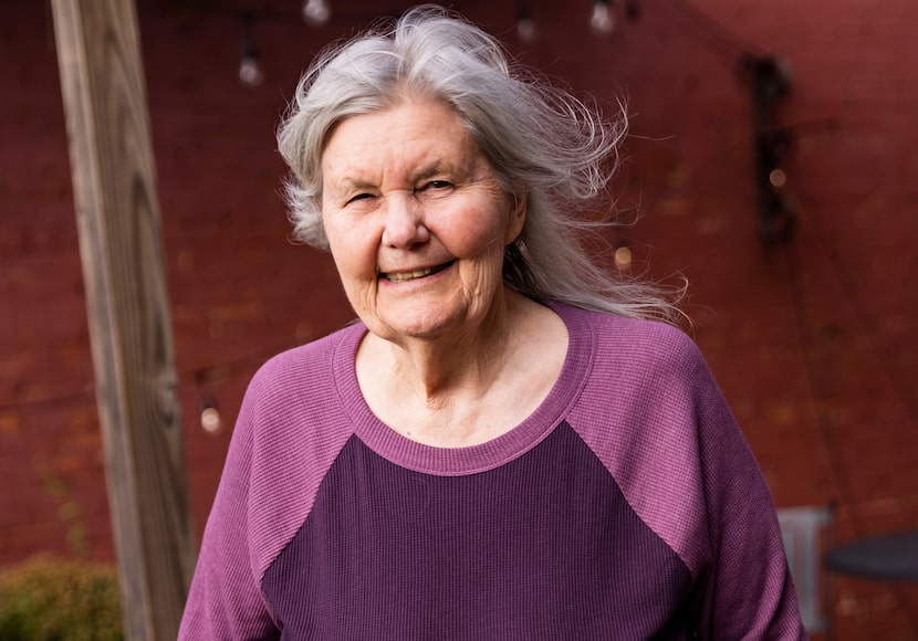 Linda Coffee poses for a portrait on Thursday, Dec. 9, 2021, in Mineola. Coffee, along with...