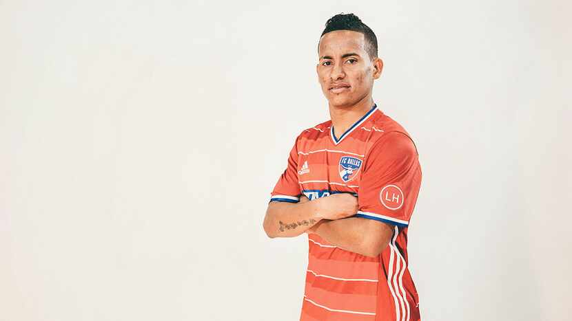 FCD's starting right wing Michael Barrios