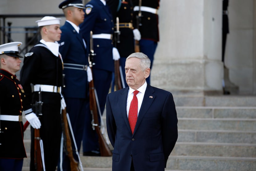 Defense Secretary Jim Mattis 