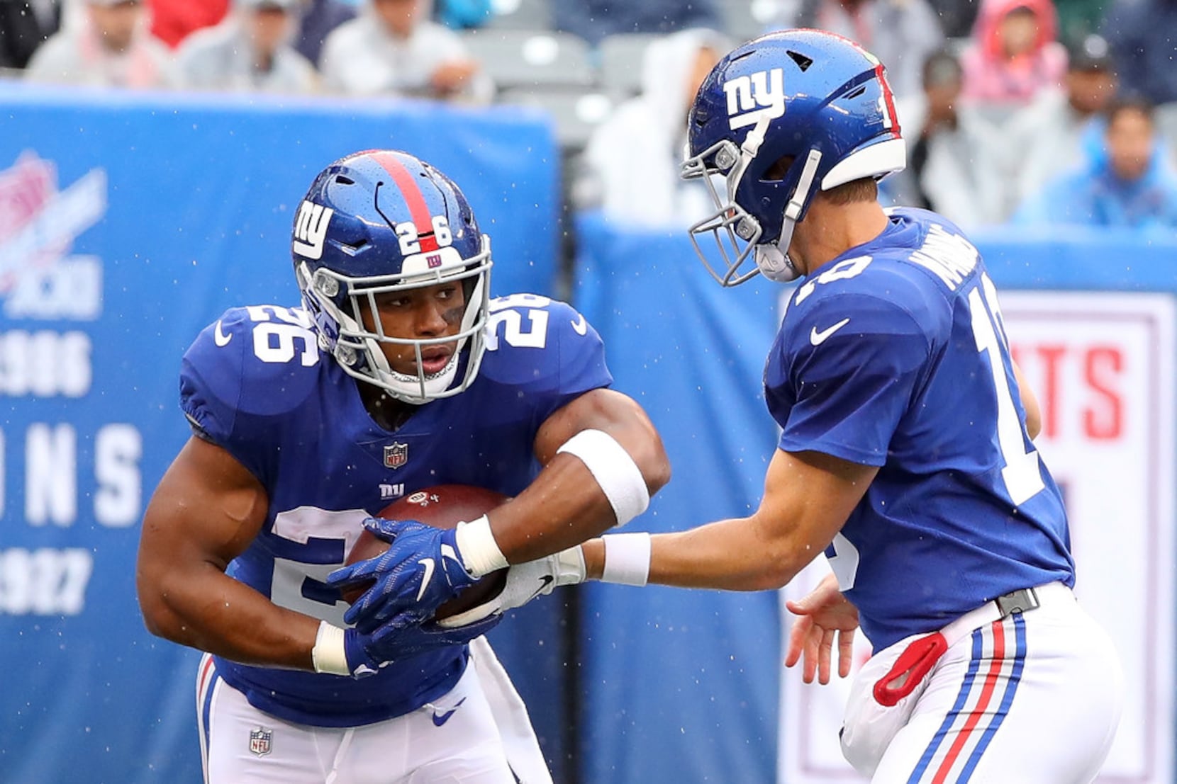 East Rutherford, New Jersey, USA. 30th Sep, 2018. New York Giants