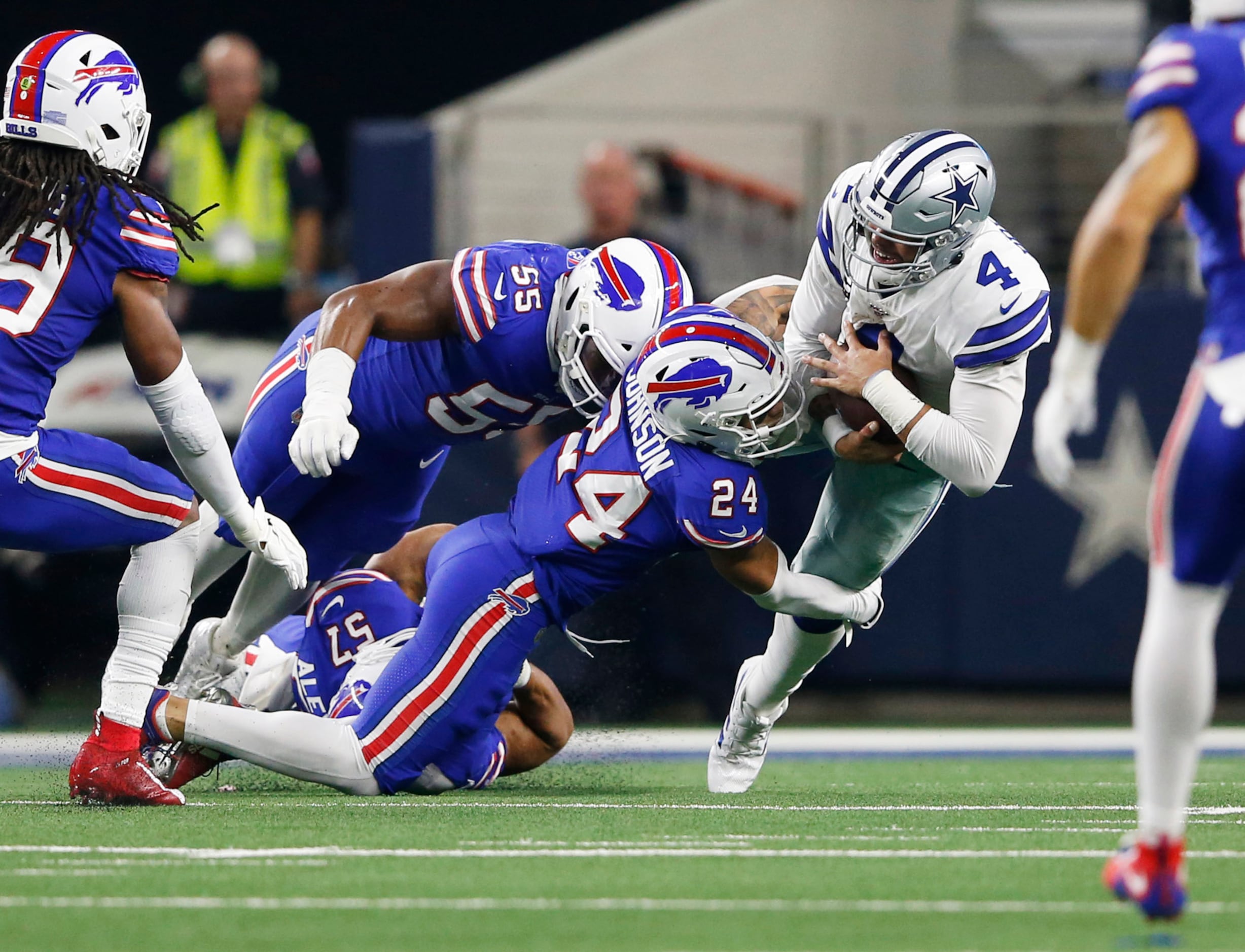 Bills DE Jerry Hughes had a message for Cowboys fans: 'I see why you don't  pay Dak!