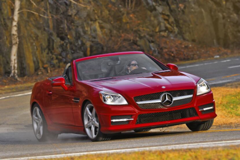 Mercedes has jacked up the horsepower in its 2012 SLK350, giving a big dose of credibility...