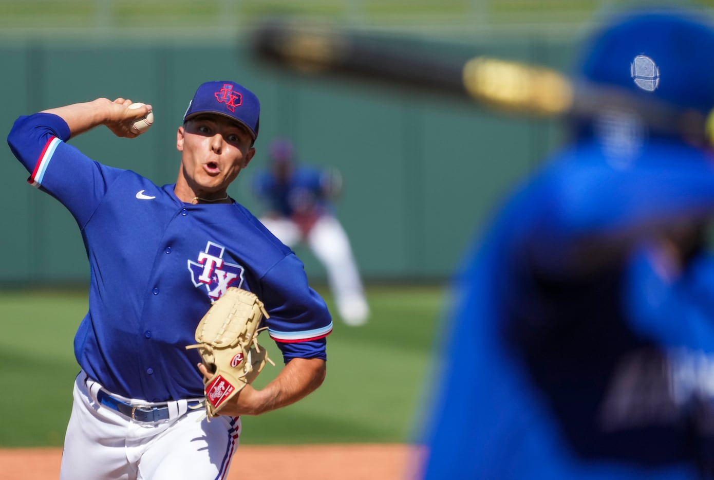 Corey Seager, Jack Leiter highlighted first Texas Rangers spring game