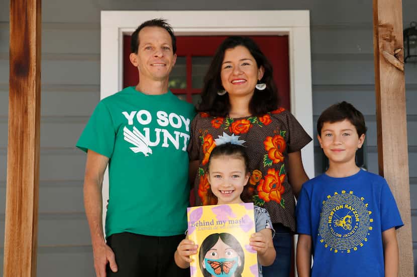 Dan Heiman and his wife, Martha Samaniego Calderón, self-published a book to help children...
