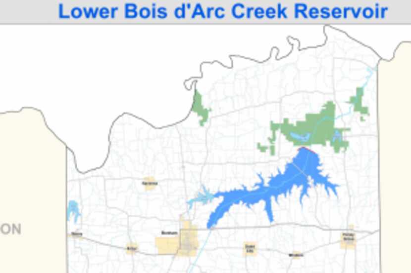  Proposed Lower Bois dâArc Creek Reservoir
