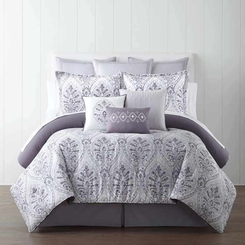 
Longoria’s bedding line for J.C. Penney, which includes the Solana collection, will be sold...