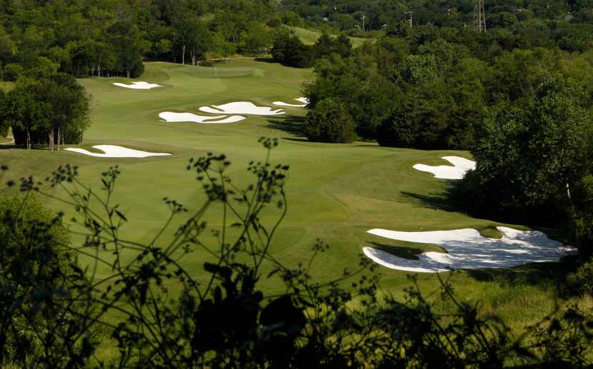 Hole no. 10 at Dallas National Golf Course in Dallas, TX May 13, 2016.  (Nathan...