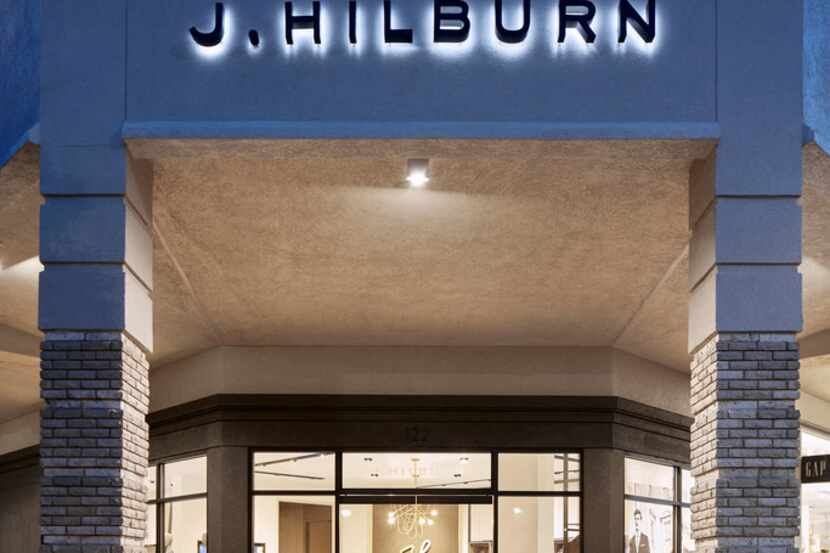 J. Hilburn showroom at Inwood Village in Dallas.