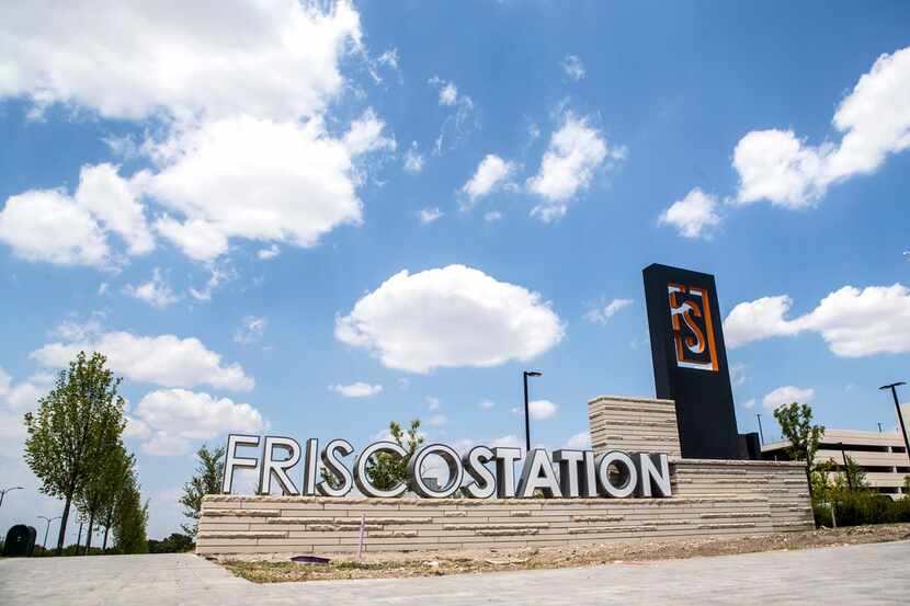 The 242-acre mixed use Frisco Station is on the Dallas North Tollway just north of Warren...