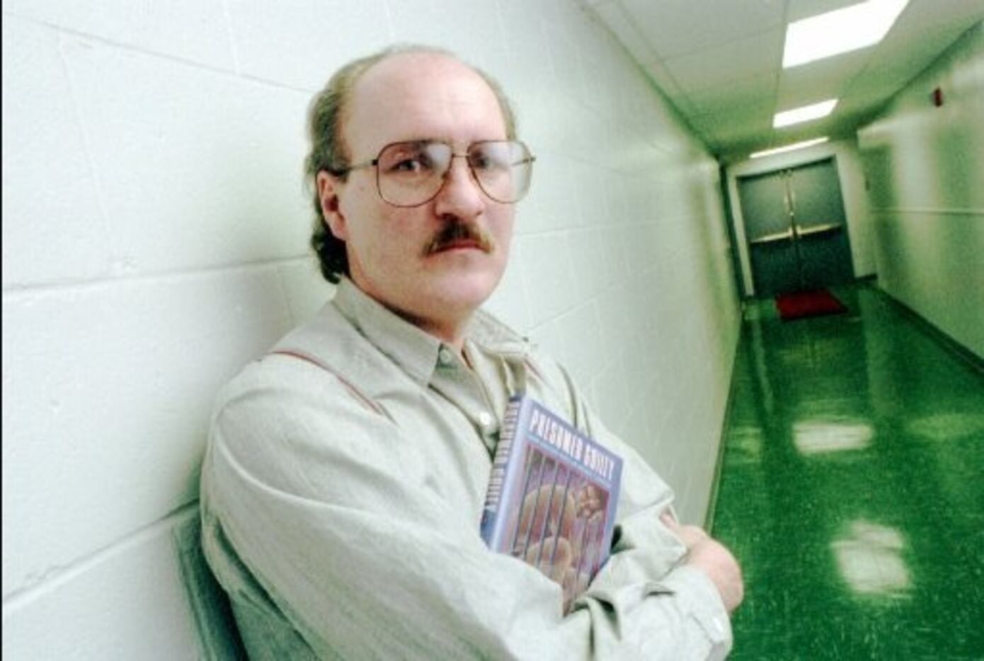 Randall Dale Adams poses  outside an Ohio legislative conference room on March 16, 1994, in...