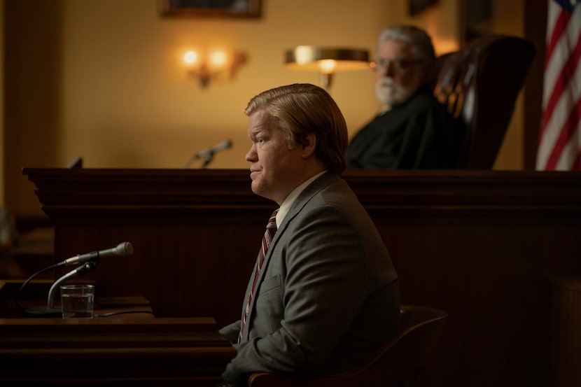 Jesse Plemons appears as Allan Gore in a scene from Max's "Love & Death."