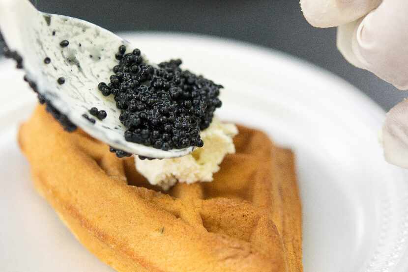 Waffles and caviar, anyone? That's among brunch ideas offered at Rise & Dine, a Saturday...