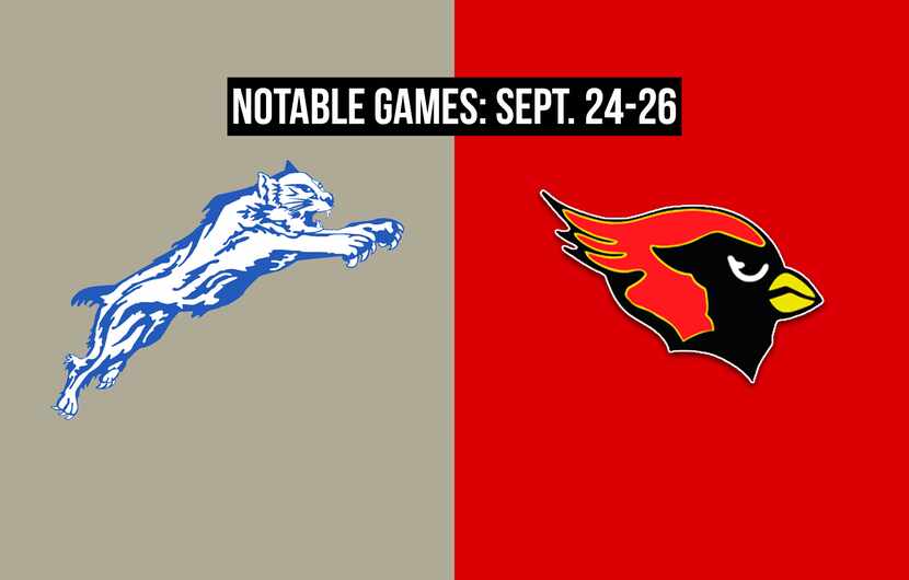 Notable games for the week of Sept. 24-26 of the 2020 season: Paris vs. Melissa.