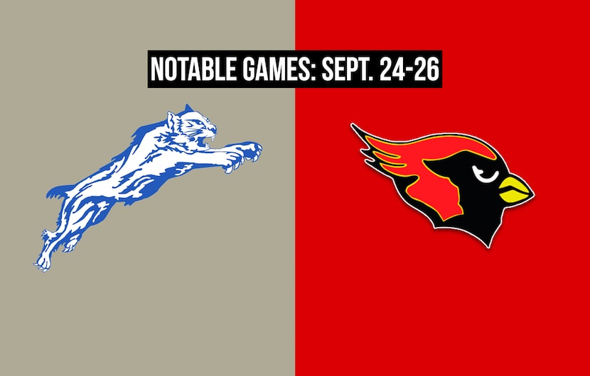 Notable games for the week of Sept. 24-26 of the 2020 season: Paris vs. Melissa.