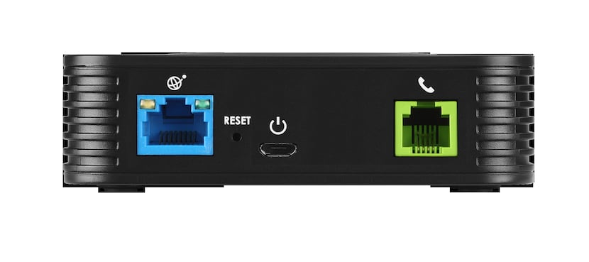 The ports of the Republic Wireless Extend Home Kit.