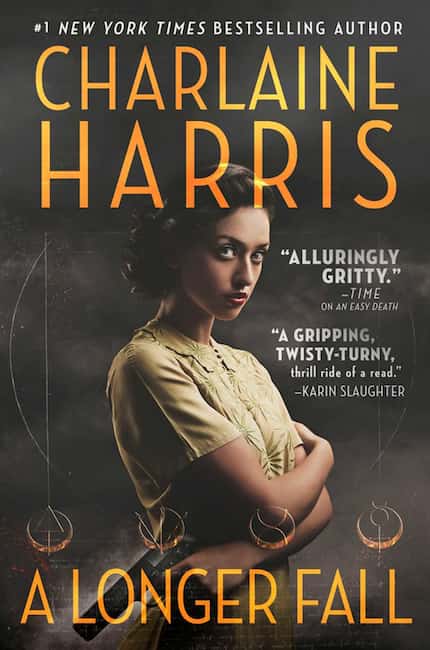 "A Longer Fall" by Charlaine Harris incorporates elements of the Western, science fiction,...