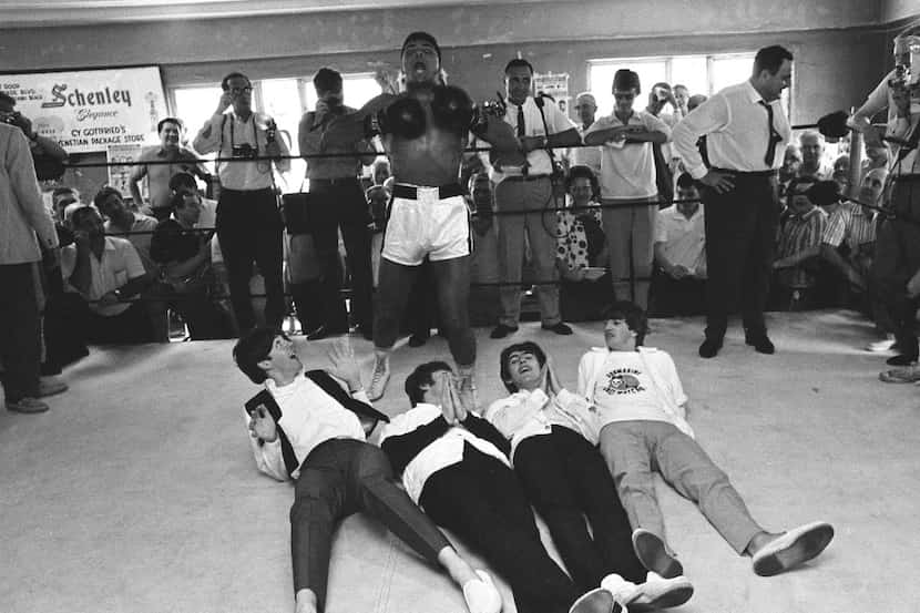 FILE - In this Feb. 18, 1964, file photo, boxer Muhammad Ali, or Cassius Clay at the time,...