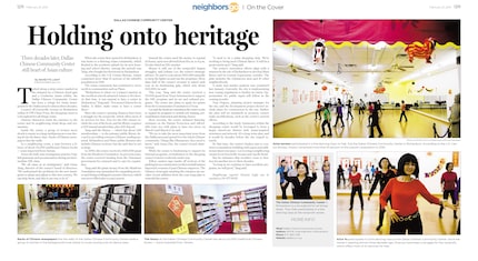 'Holding onto heritage' published Feb. 21, 2014.