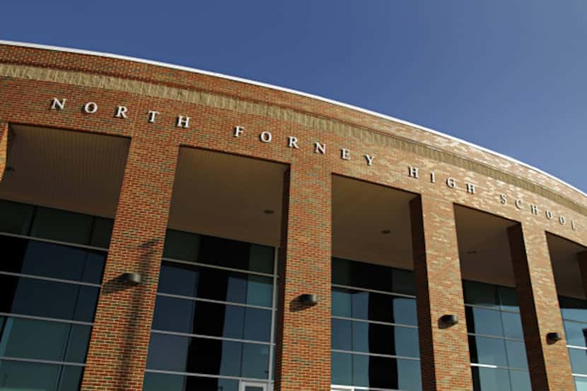 North Forney High School, a divisive issue during the period of rapid growth, is no less a...