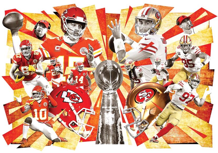 The Kansas City Chiefs and San Francisco 49ers will clash Sunday, February 2 in Super Bowl...