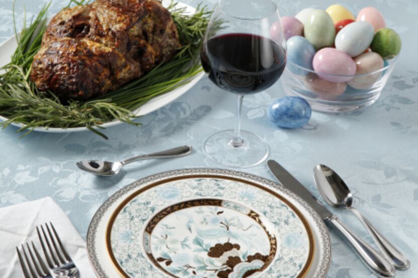 The Dallas Morning News Wine Panel on wines with the Easter meal, roast lamb and sides,...