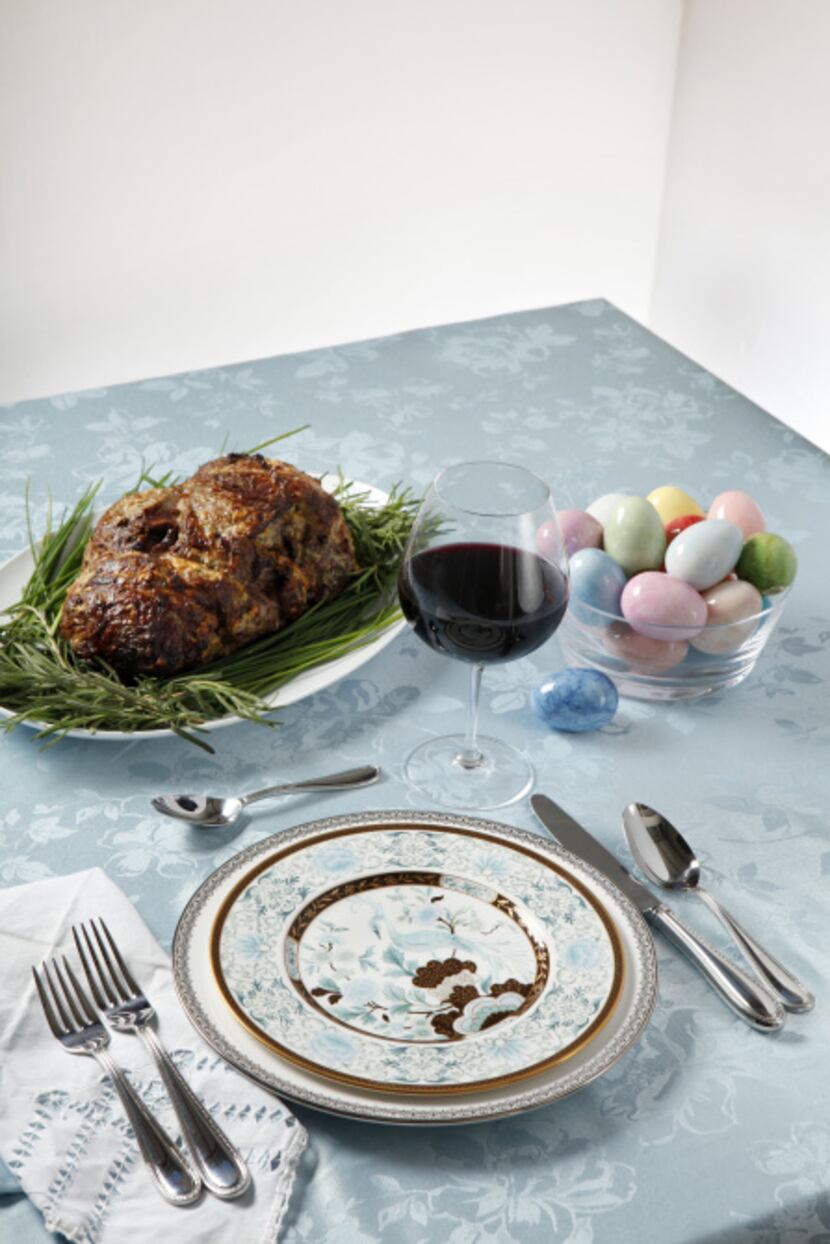 The Dallas Morning News Wine Panel on wines with the Easter meal, roast lamb and sides,...