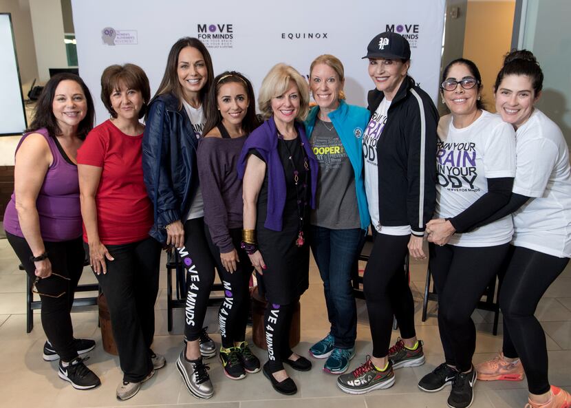 Amy Weinreb (from left), Anna de Haro, Moll Anderson, Sonia Azad, Dr. Sandra Chapman,...