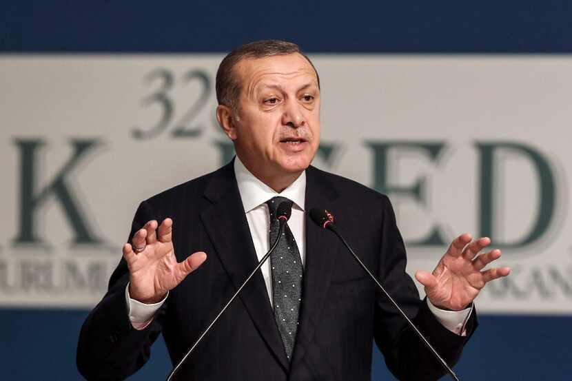 Turkish President Recep Tayyip Erdogan responded to Donald Trump's proposed Muslim ban by...