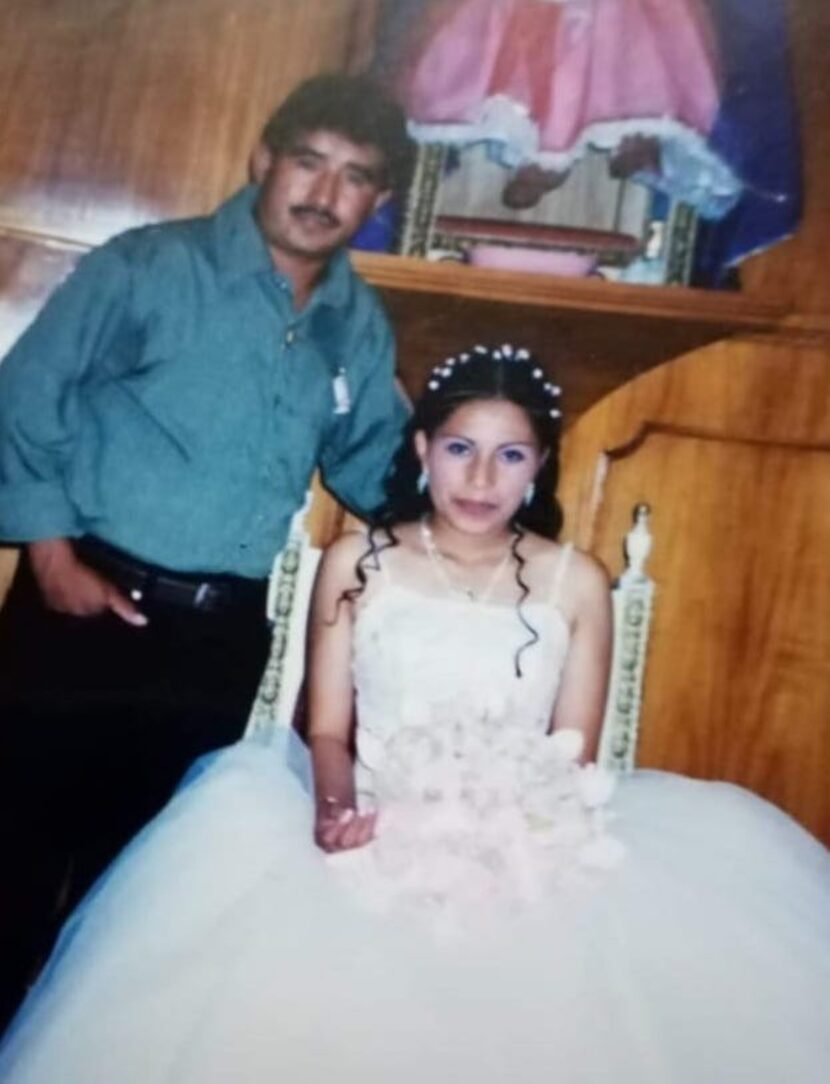 La última vez que Miriam Torres vio a su padre fue en su fiesta de Quinceañera, en el año...