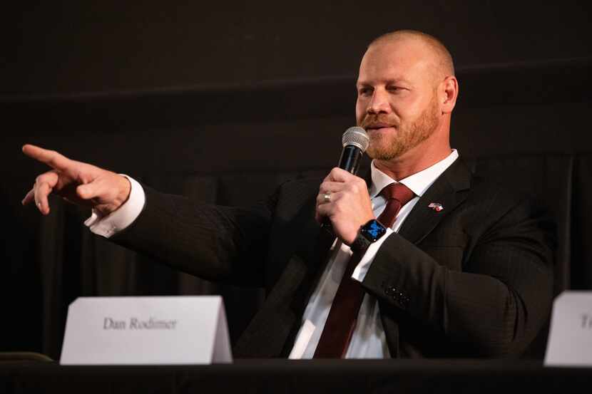 Former wrestler Dan Rodimer was a  Republican candidates for the 6th Congressional District...