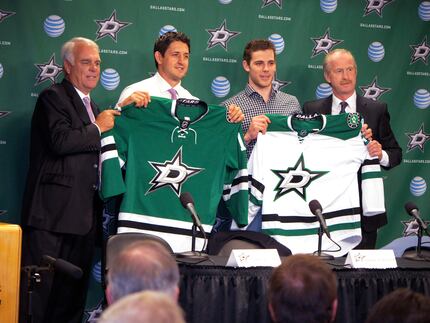 Stars introduce newcomers Tyler Seguin, Shawn Horcoff