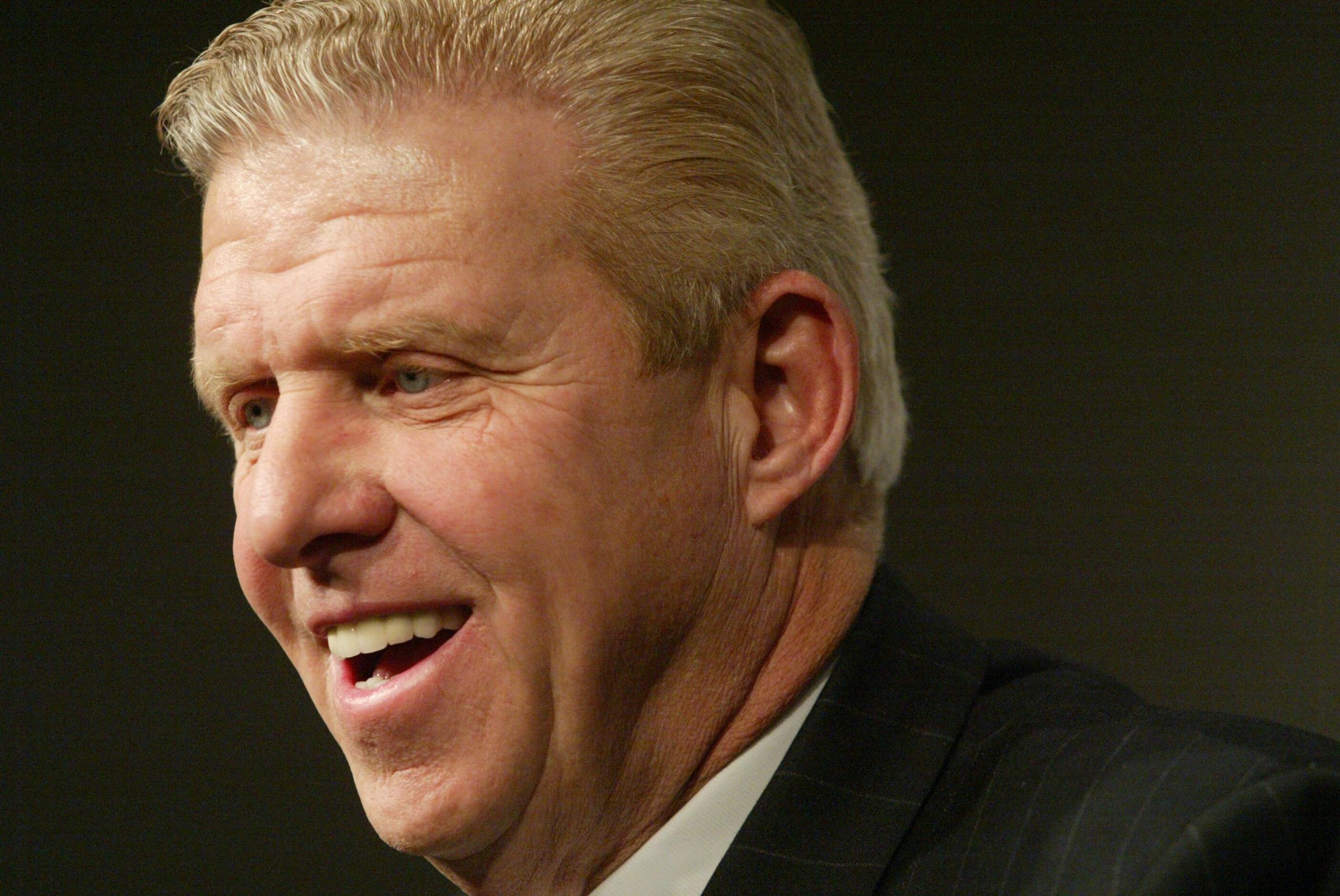 Newly hired Dallas Cowboys head coach Bill Parcells showed a lighter side to him as he...